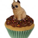 PC46A Brussels Griffon, Red Pupcake Trinket Box