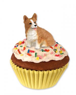 PC51A Welsh Corgi, Pembroke Pupcake Trinket Box