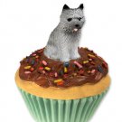 PC53A Cairn Terrier, Gray Pupcake Trinket Box