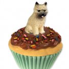 PC53B Cairn Terrier, Red Pupcake Trinket Box