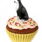 PC54A Greyhound, Black & White Pupcake Trinket Box
