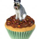 PC58A Schnauzer, Giant, Gray Pupcake Trinket Box