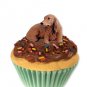 PC60A Dachshund, Longhaired, Red Pupcake Trinket Box