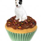 PC65A Pit Bull Terrier, White Pupcake Trinket Box