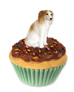 PC74 Borzoi Pupcake Trinket Box