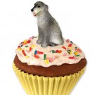 PC76 Irish Wolfhound Pupcake Trinket Box