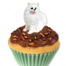 PC83 American Eskimo Miniature Pupcake Trinket Box