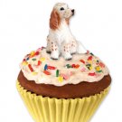 PC84B English Setter, Orange Belton Pupcake Trinket Box