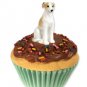 PC92D Whippet, Tan & White Pupcake Trinket Box