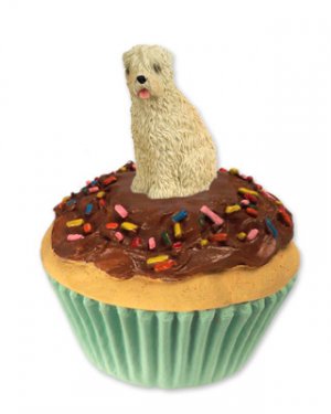 PC98 Soft Coated Wheaten  Pupcake Trinket Box