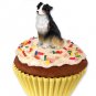 PC99E Australian Shepherd Tricolor Pupcake Trinket Box