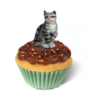 PCC01 Shorthair Silver Tabby Kittycake Trinket Box