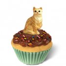 PCC04 Shorthair Red Tabby  Kittycake Trinket Box