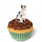 PCC05 Shorthair Calico Kittycake Trinket Box