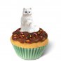 PCC08 Persian White Kittycake Trinket Box