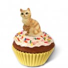 PCC23 Manx Red Tabby Kittycake Trinket Box