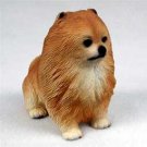 PDF03A Pomeranian Red Puppy Figurine