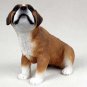 PDF102A Boxer Uncropped Puppy Figurine