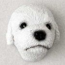 PDM01A Poodle White Puppy Magnet