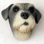 PDM103B Schnauzer Gray Uncropped Puppy Magnet