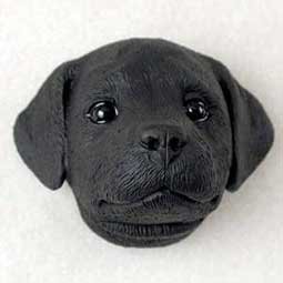 PDM24A Labrador Retriever Black Puppy Magnet