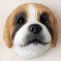PDM31 Saint Bernard Rough Coat Puppy Magnet