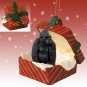 RGBA14 Gorilla Red Gift Box Ornament
