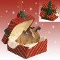 RGBA18 Camel, Bactrian Red Gift Box Ornament