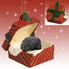 RGBA55 Porcupine Red Gift Box Ornament