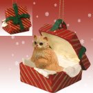RGBC09 Persian Red, Red Gift Box Ornament