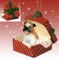 RGBD05A Bulldog Red Gift Box Ornament