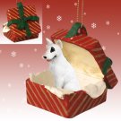 RGBD07A Bull Terrier Red Gift Box Ornament