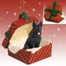 RGBD08D German Shepherd, Black Red Gift Box Ornament