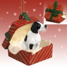 RGBD106B Pointer, Black & White Red Gift Box Ornament