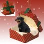 RGBD11 Rottweiler  Red Gift Box Ornament