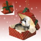 RGBD120 Dandie Dinmont Red Gift Box Ornament
