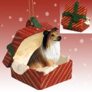 RGBD23A Collie, Sable Red Gift Box Ornament