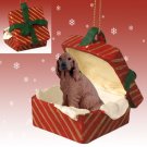 RGBD41 Irish Setter Red Gift Box Ornament