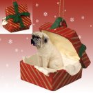 RGBD49 Mastiff Red Gift Box Ornament