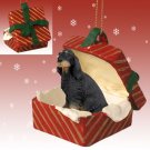 RGBD66 Gordon Setter  Red Gift Box Ornament