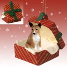 RGBD70 Basenji Red Gift Box Ornament