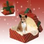 RGBD70 Basenji Red Gift Box Ornament