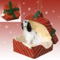 RGBD84A English Setter, Blue Belton Red Gift Box Ornament