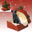 RGBD87B Australian Cattle Dog Blue Red Gift Box Ornament