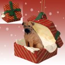RGBD88 Bull Mastiff Red Gift Box Ornament