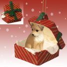 RGBD94 Border Terrier Red Gift Box Ornament