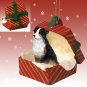 RGBD99E Australian Shepherd Tricolor Red Gift Box Ornament