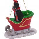 SLD107 Bouvier Sleigh Ride Ornament