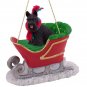 SLD42 Scottish Terrier  Sleigh Ride Ornament
