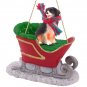 SLD61 Bernese Mountain Dog Sleigh Ride Ornament